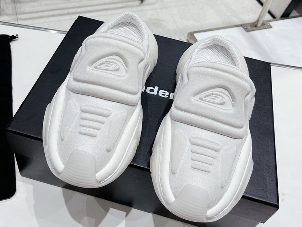 Alexander Wang AW Vortex Mule in White Lycra Replica