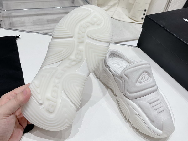 Alexander Wang AW Vortex Mule in White Lycra Replica