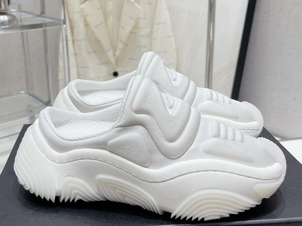 Alexander Wang AW Vortex Mule in White Lycra Replica