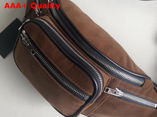 Alexander Wang Attica Fanny Pack in Khaki Velvet Replica