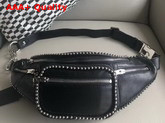 Alexander Wang Ballchain Attica Fanny Pack Black Lambskin Replica