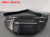 Alexander Wang Black Attica Fanny Pack Lambskin Replica