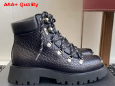 Alexander Wang Black Leather Arbor Lace Up Boot Replica