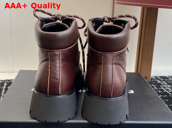 Alexander Wang Brown Leather Arbor Lace Up Boot Replica