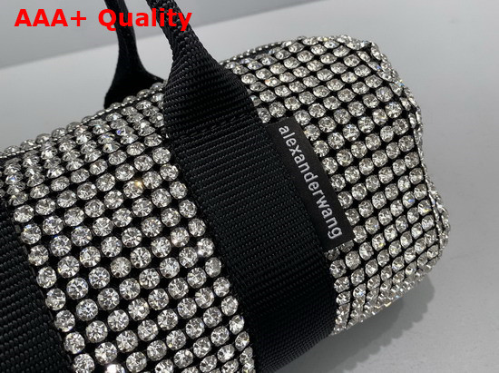 Alexander Wang Cruiser Crystal Mini Duffel in Black Replica