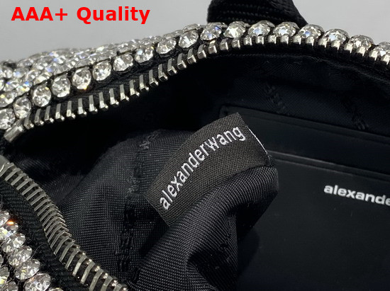 Alexander Wang Cruiser Crystal Mini Duffel in Black Replica