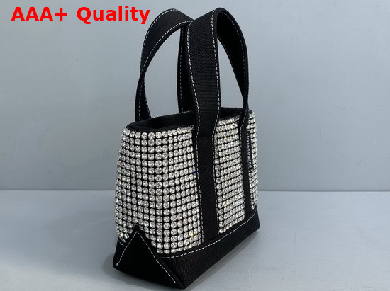 Alexander Wang Cruiser Crystal Mini Tote in Black Replica