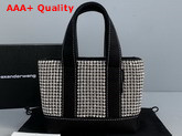 Alexander Wang Cruiser Crystal Mini Tote in Black Replica