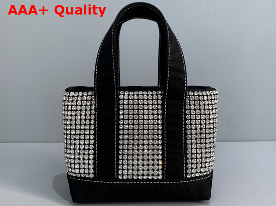 Alexander Wang Cruiser Crystal Mini Tote in Black Replica