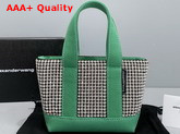 Alexander Wang Cruiser Crystal Mini Tote in Green Replica