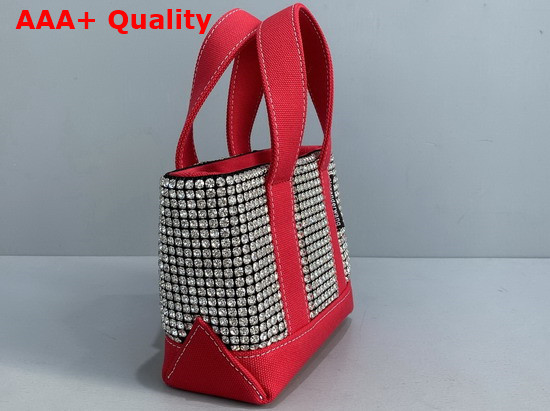 Alexander Wang Cruiser Crystal Mini Tote in Red Replica