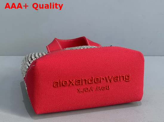 Alexander Wang Cruiser Crystal Mini Tote in Red Replica