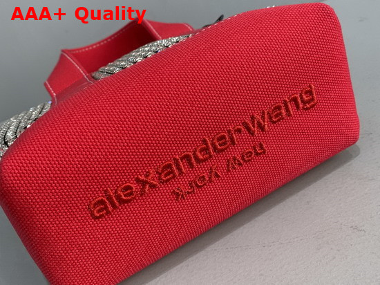 Alexander Wang Cruiser Crystal Mini Tote in Red Replica