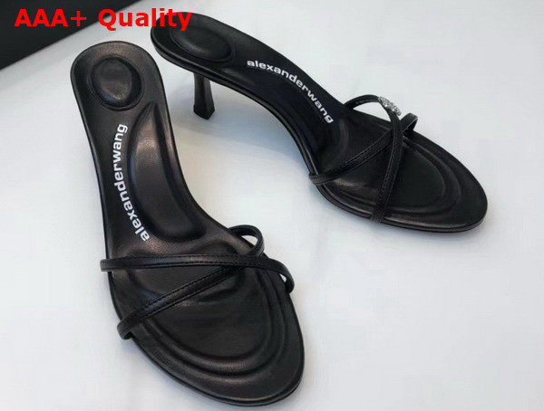 Alexander Wang Dahlia 50 Sandal in Capretto Black Replica