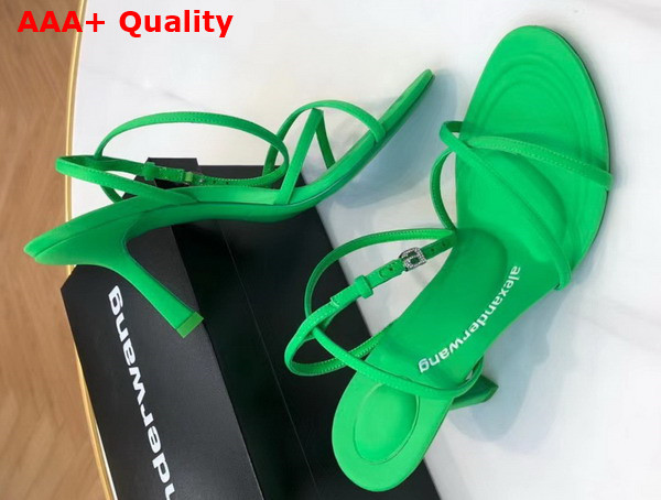 Alexander Wang Dahlia 85 Sandal in Lycra Green Replica
