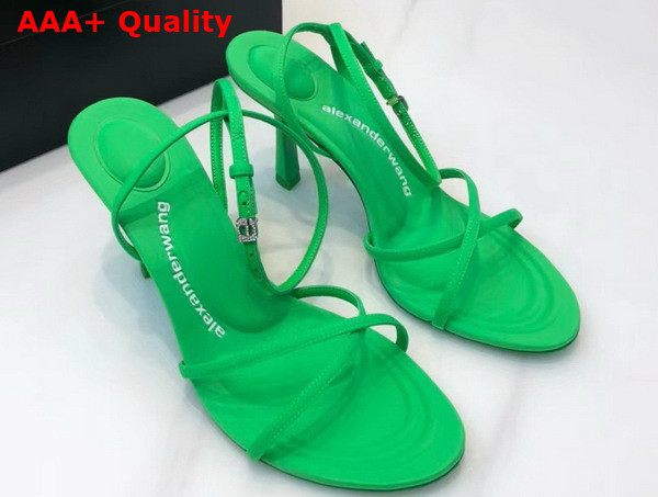 Alexander Wang Dahlia 85 Sandal in Lycra Green Replica