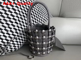 Alexander Wang Gaged Roxy Mini Bucket Bag in Grey Replica
