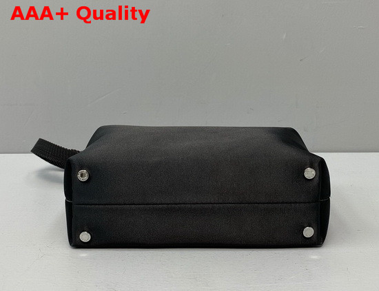 Alexander Wang Heiress Satin Pouch in Black Replica