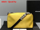 Alexander Wang Heiress Satin Pouch in Yellow Replica