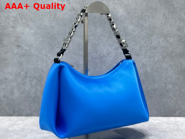 Alexander Wang Marquess Medium Hobo in Bright Blue Satin Replica