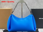 Alexander Wang Marquess Medium Hobo in Bright Blue Satin Replica