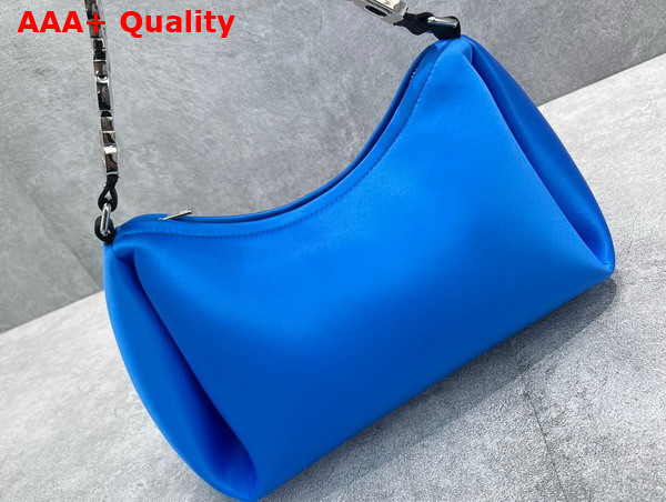 Alexander Wang Marquess Medium Hobo in Bright Blue Satin Replica