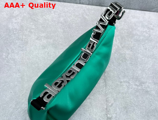 Alexander Wang Marquess Medium Hobo in Green Satin Replica