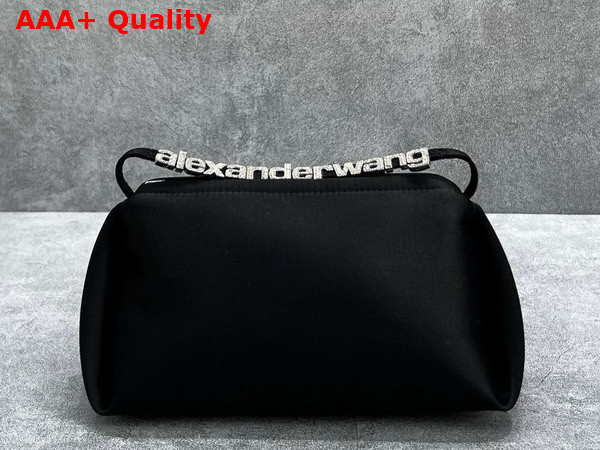 Alexander Wang Marquess Micro Bag in Black Satin Replica