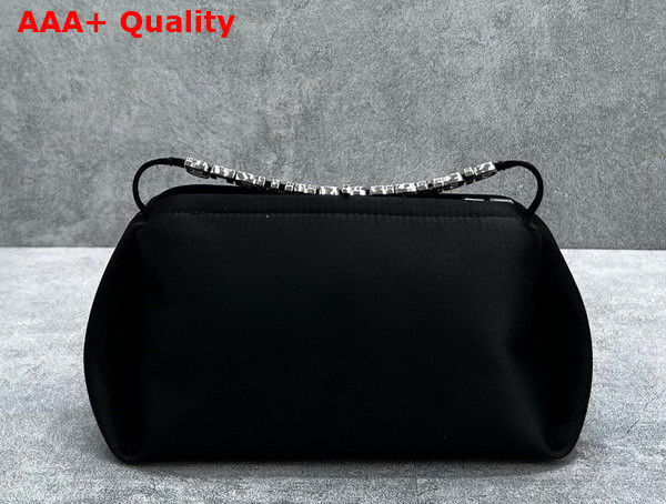 Alexander Wang Marquess Micro Bag in Black Satin Replica