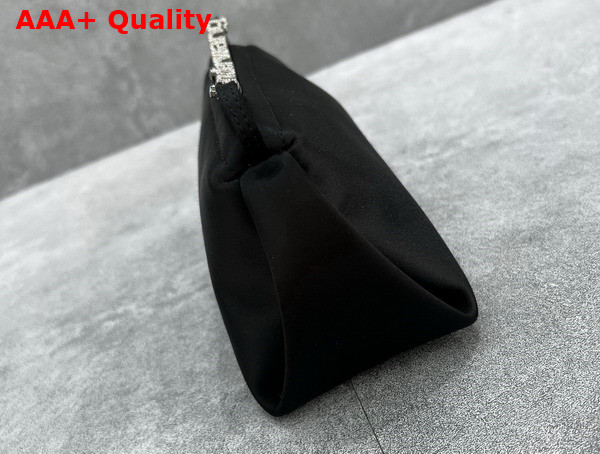 Alexander Wang Marquess Micro Bag in Black Satin Replica