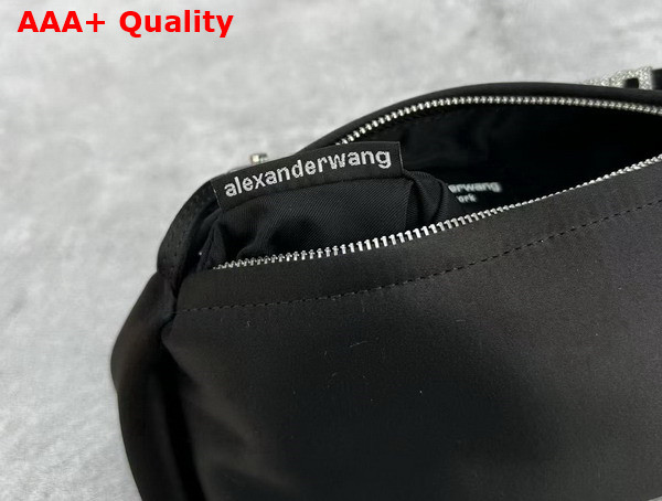 Alexander Wang Marquess Micro Bag in Black Satin Replica