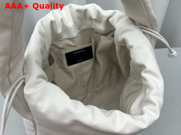 Alexander Wang Ryan Puff Large Bag in White Buttery Leather Replica