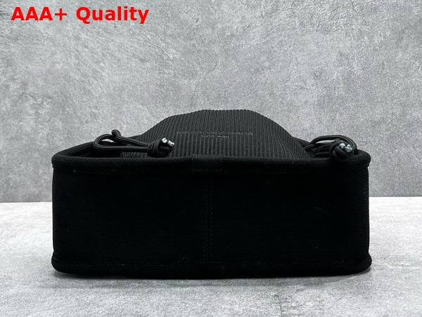 Alexander Wang Ryan Small Bag in Rib Knit Black Replica