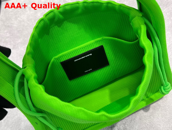Alexander Wang Ryan Small Bag in Rib Knit Iguana Replica