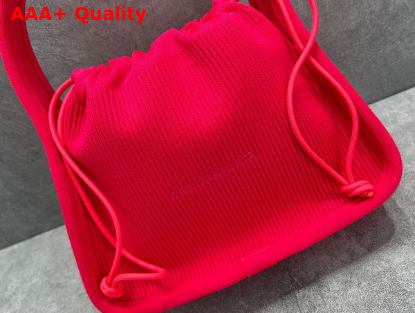 Alexander Wang Ryan Small Bag in Rib Knit Red Replica