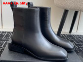 Alexander Wang Throttle Ankle Boot in Black Calf Leather Replica