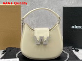 Alexander Wang W Legacy Micro Hobo Bag in Beige Leather Replica