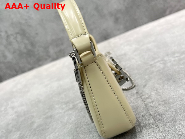 Alexander Wang W Legacy Micro Hobo Bag in Beige Leather Replica