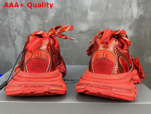 Balenciaga 3XL Sneaker in Red Mesh and Polyurethane Replica