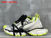Balenciaga 3XL Sneaker in White Black and Neon Yellow Mesh and Polyurethane Replica