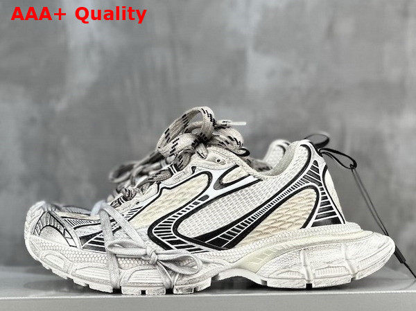 Balenciaga 3XL Sneaker in White Mesh and polyurethane Replica