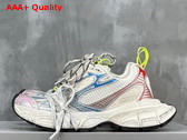 Balenciaga 3XL Sneaker in White Red and Blue Mesh and Polyurethane Replica
