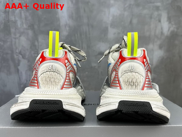 Balenciaga 3XL Sneaker in White Red and Blue Mesh and Polyurethane Replica