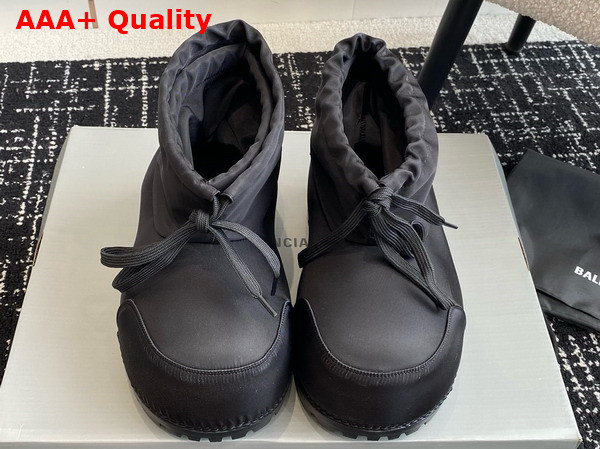 Balenciaga Alaska Ankle Boot in Black Nylon Replica