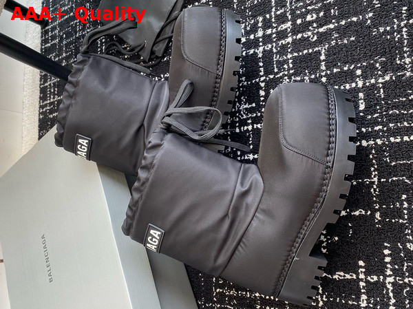 Balenciaga Alaska Low Boot in Black Nylon Replica