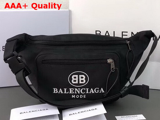 Balenciaga BB Belt Bag in Black Replica