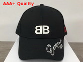 Balenciaga BB Europe 2018 Cap Black Replica