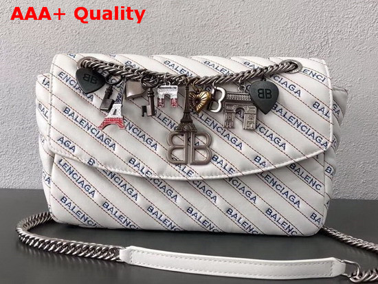 Balenciaga BB Handbag in White Replica