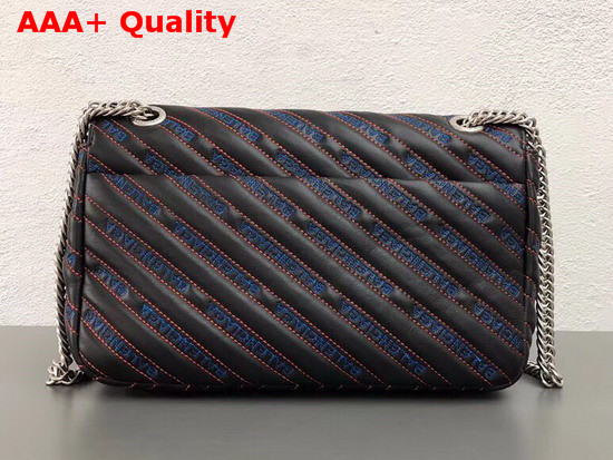 Balenciaga BB Shoulder Bag Black Replica