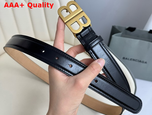 Balenciaga BB Soft Belt in Black Peach Lambskin Aged Gold Hardware Replica